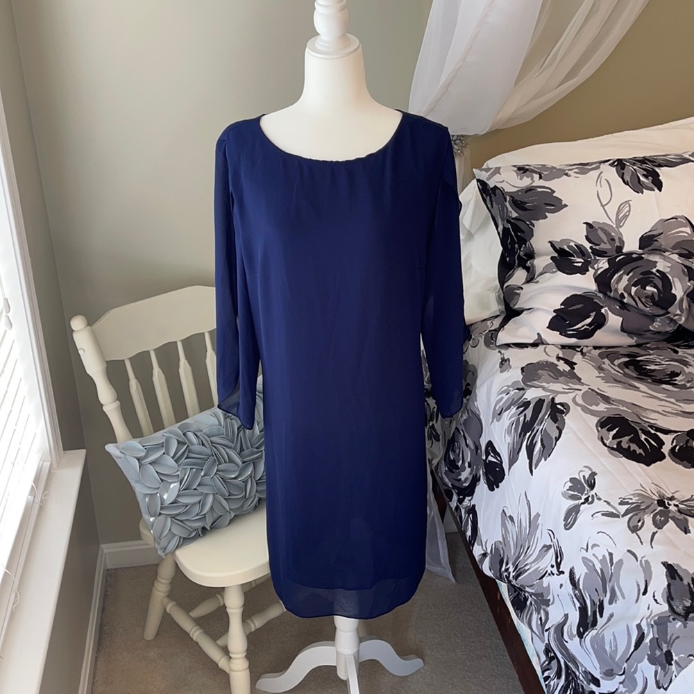 Grace Karin navy XL evening dress